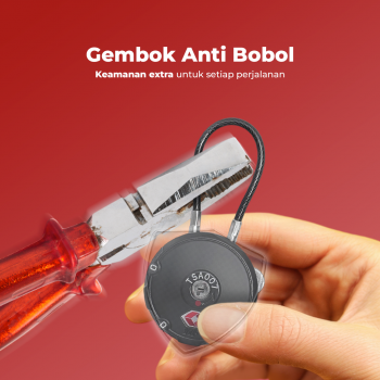 Gambar produk YiF Gembok Koper Angka 3 Digit Password TSA Lock Suitcase Luggage - TSA007