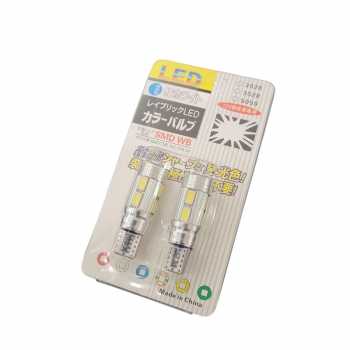 Gambar produk MaxGTRS Lampu Kabut Mobil Foglamp LED H3 T10 SMD 5630 Cool White 2 PCS - SMDWB