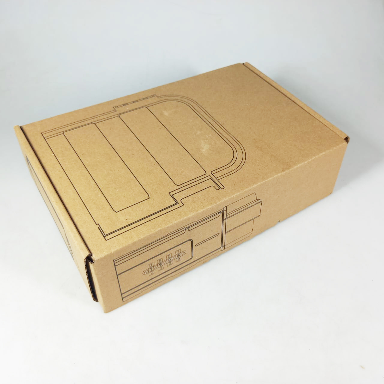 MOOL Kotak Brankas Travel Safe Box Password Lock 4 Digit 24x14.2x5.8cm - G13-5 Gambar produk MOOL Kotak Brankas Travel Safe Box Password Lock 4 Digit 24x14.2x5.8cm - G13-5