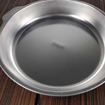 Gambar produk Aihogard Loyang Nampan Bulat Baking Pan Stainless Steel 316 26x18x4cm - AG55