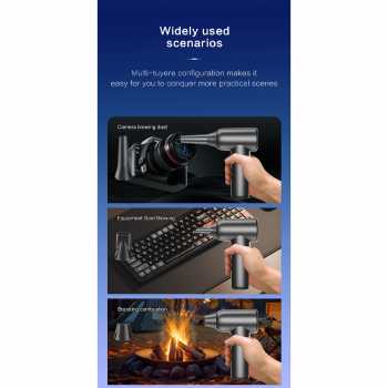 Gambar produk Isfriday Air Duster Blower Turbo Jet Fan 110000RPM 4000mAh 100W - Y1