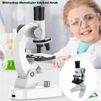 Shunmaii Mikroskop Monokuler Edukasi Anak Pengamatan Science 4800x - SH-48