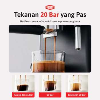 Gambar produk Trieste Mesin Kopi Espresso Coffee Maker 20 Bar 850W 1.5L - CM3020