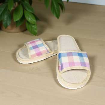 Gambar produk Suihyung Sandal Selop Linen Comfy Indoor Slipper 39-40 - YT3622