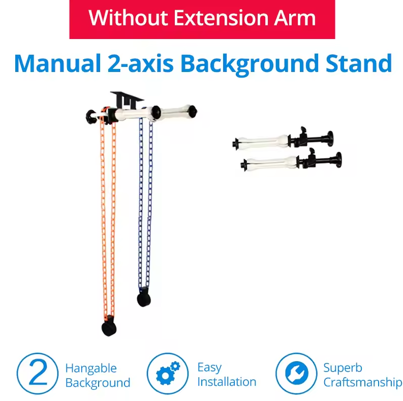 Gambar produk RUNJINFOTO Holder Backdrop Expander Roller Studio Photography 2 Axis - RF-15