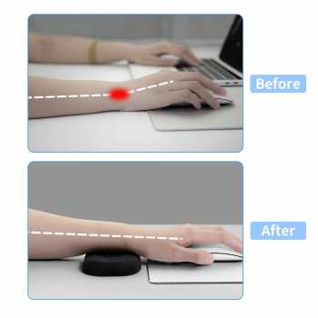Gambar produk Vaydeer Sandaran Tangan Mouse Wrist Rest Memory Foam 15cm - V150