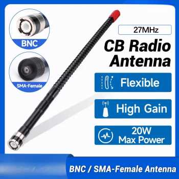Gambar produk Baofeng Antena HT Walkie Talkie Radio Handheld Telescopic 27MHz SMA-Female - BF-601
