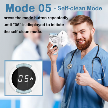 Gambar produk Fitconn Alat Terapi Pernapasan Mesh Nebulizer Portable Inhaler - MY-135B