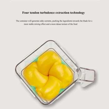 Gambar produk Yunlin Blender Buah Smoothie Ice Crusher Silent Steel Blade 2600W 2L - XTY-333