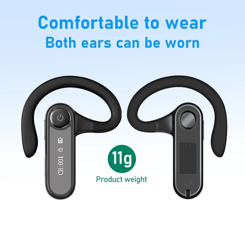 Gambar produk Keyinda Audio Tour Guide Wireless Receiver Earphone LCD Ear Hook 2.4G - 7901R