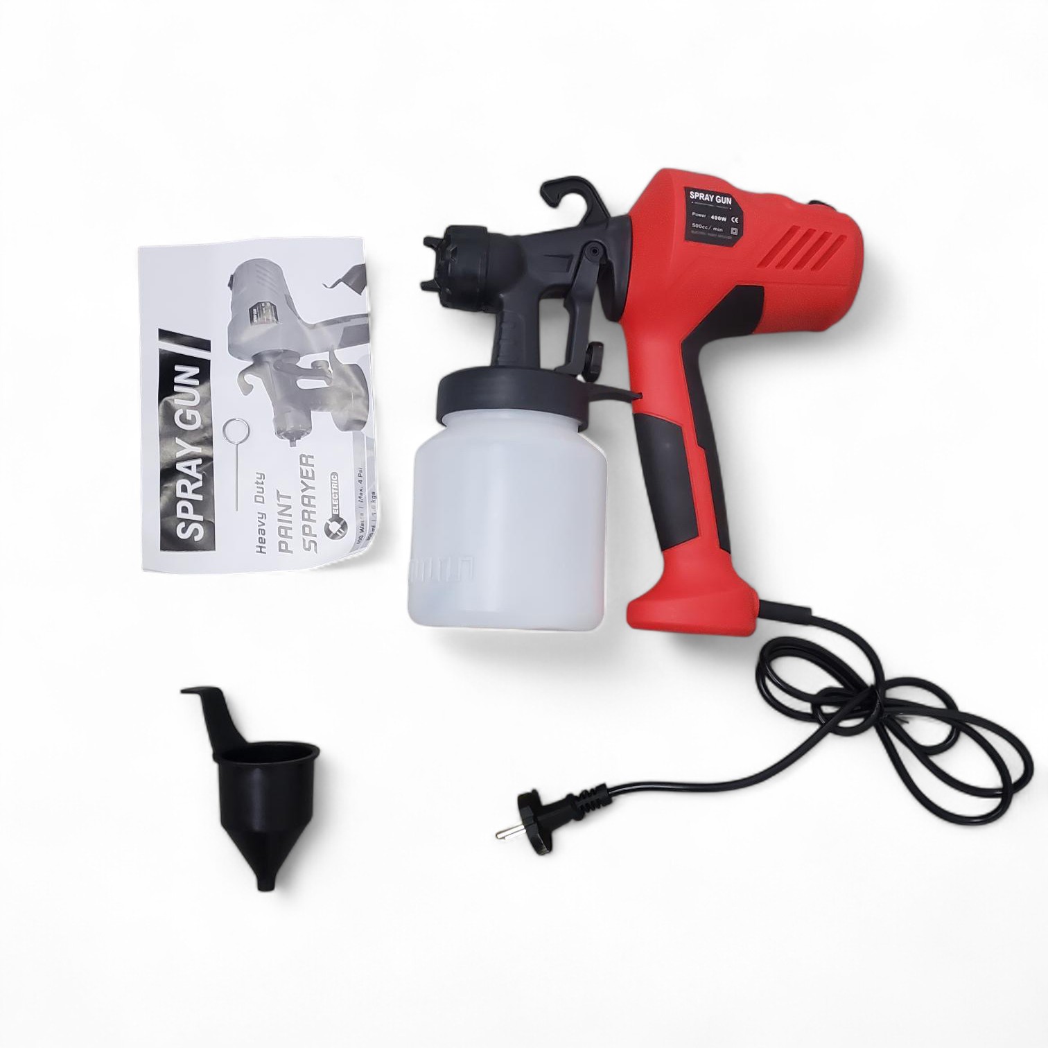 Idealtool Pistol Semprot Cat Dinding Electric Spray Gun 400W - CX49 Gambar produk Idealtool Pistol Semprot Cat Dinding Electric Spray Gun 400W - CX49