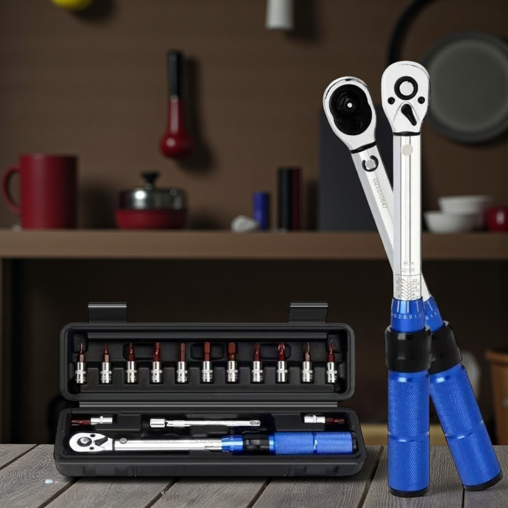 Gambar produk Benkai Set Kunci Ratchet Torque Wrench 2-24N.m 15 PCS - B2-24