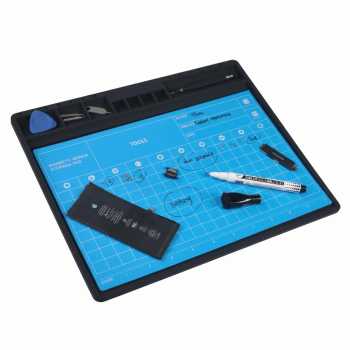 Gambar produk JCD Alas Matras Solder Heat Insulation Mat Magnetic 300x250mm - TE-712