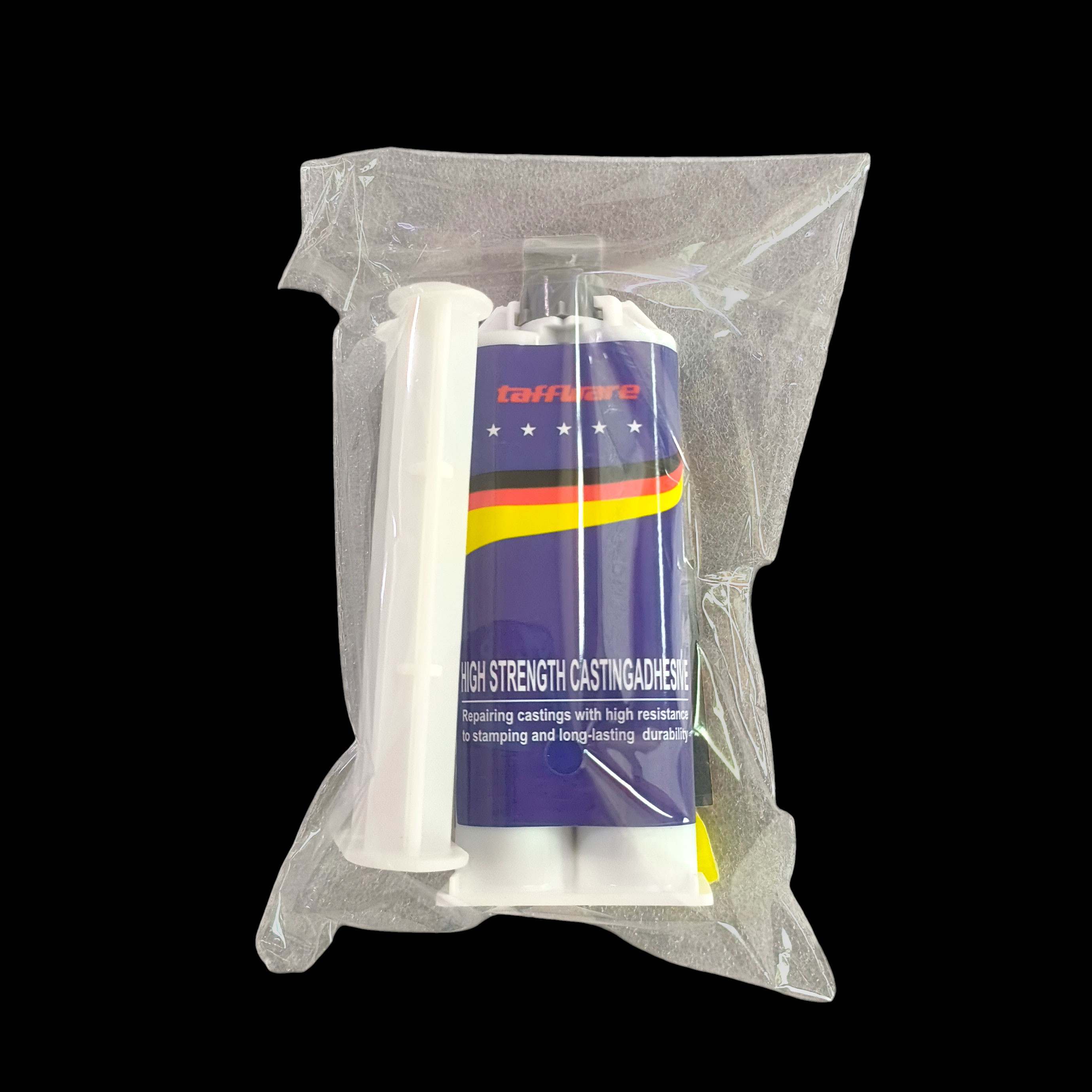 Taffware Lem Besi Tahan Panas Glue Adhesive Industrial AB 50ml - 8896 Gambar produk Taffware Lem Besi Tahan Panas Glue Adhesive Industrial AB 50ml - 8896