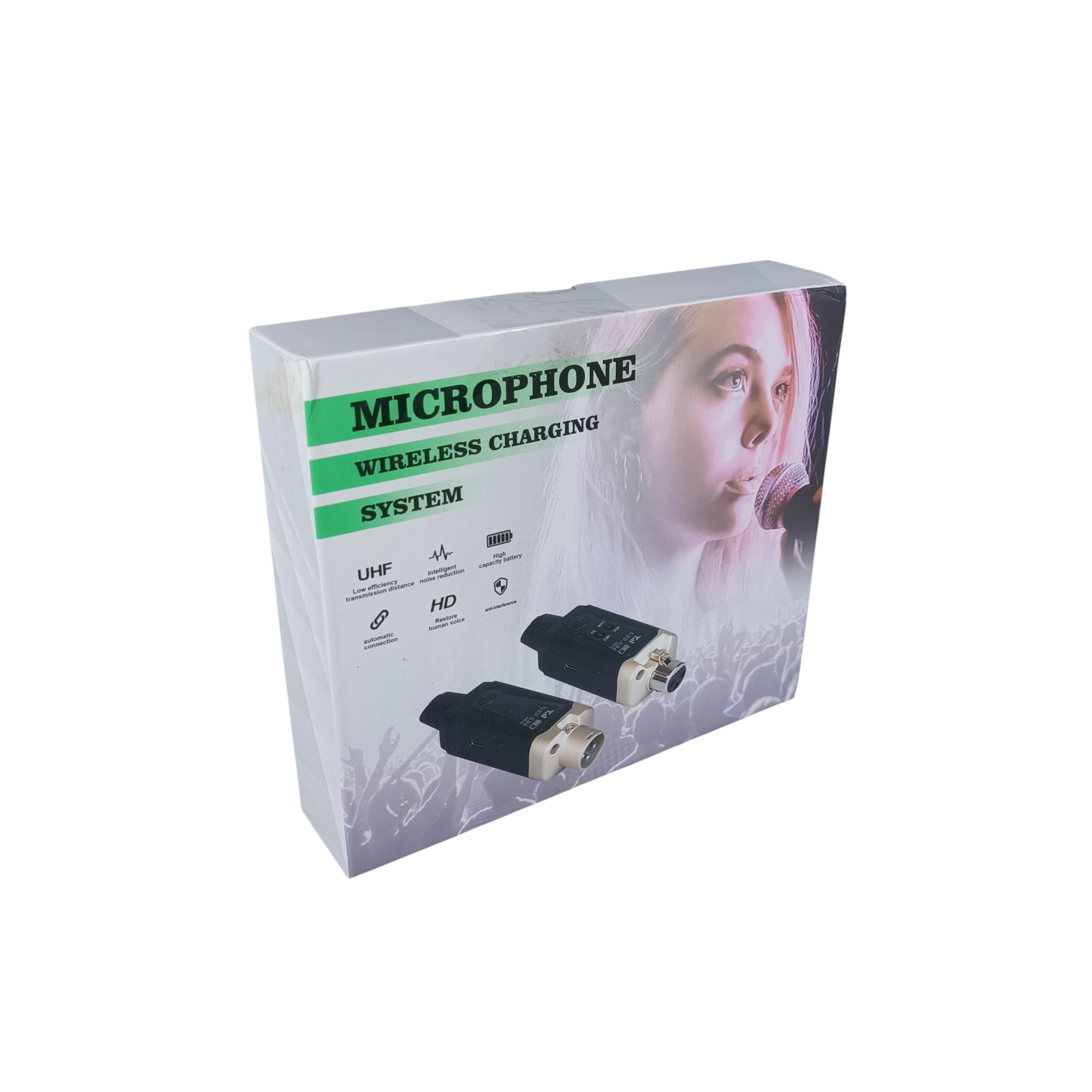 DONIC Mikrofon Wireless Transmitter Receiver Universal 5V/48V - D1 Gambar produk DONIC Mikrofon Wireless Transmitter Receiver Universal 5V/48V - D1