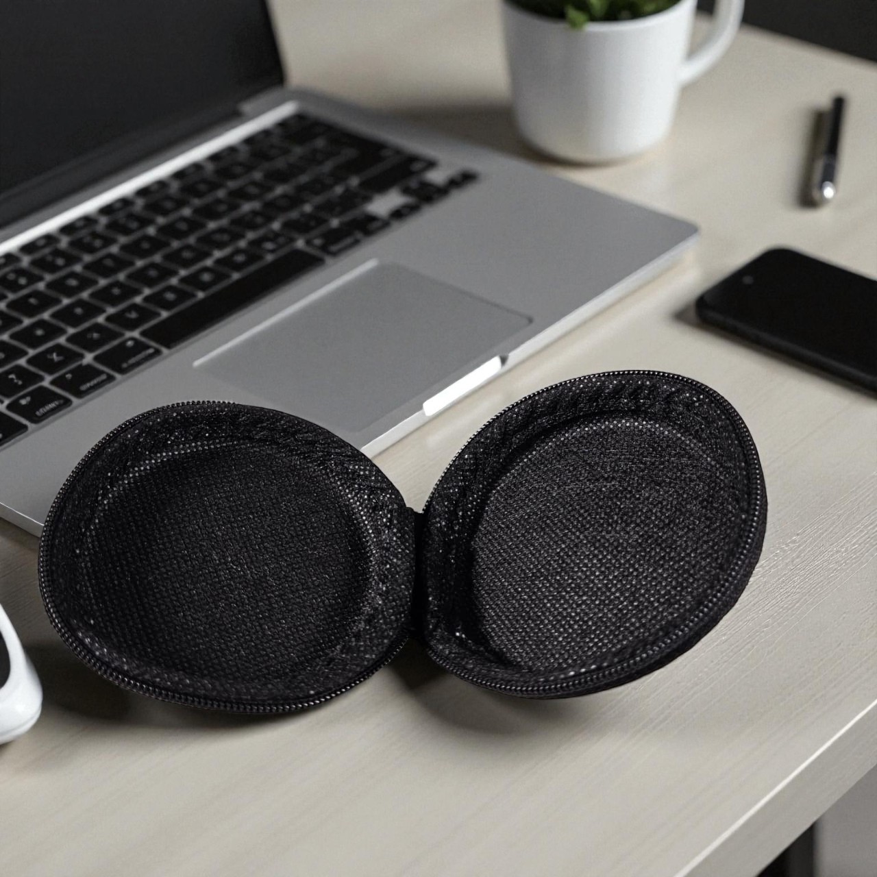 Gambar produk Kotak Penyimpanan Headset Earphone Storage Hard Case EVA - LHJ