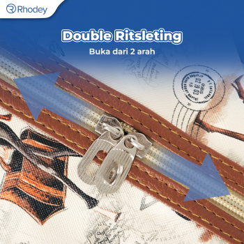 Gambar produk Rhodey RAIMIQI SEMOR Tas Jinjing Duffle Bag PU Leather Unisex 20 Inch Iron Beauty - CB001