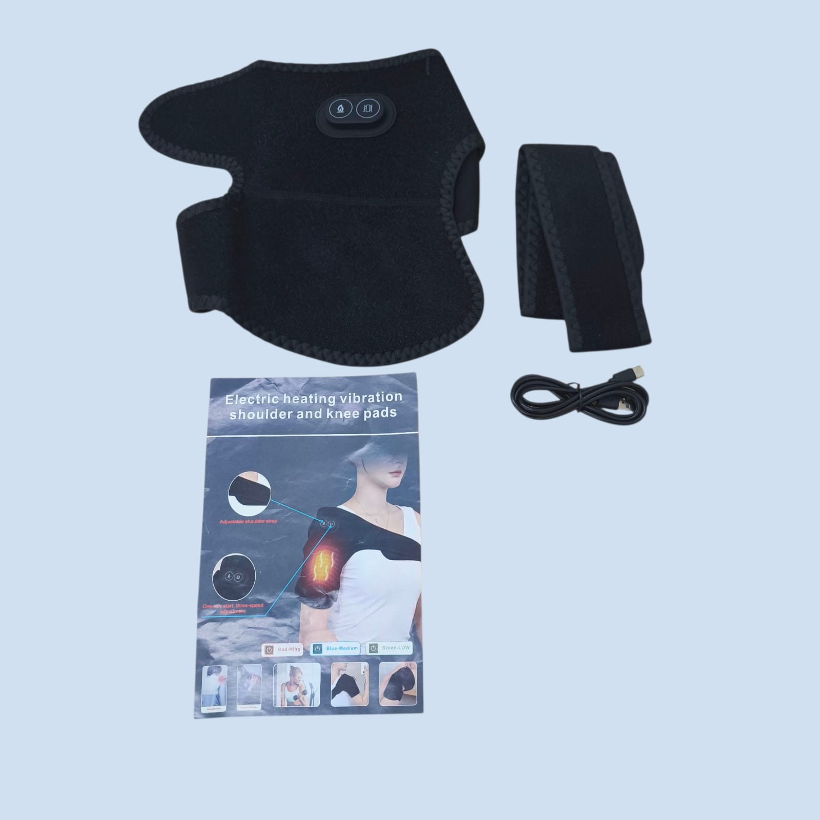YUMIR Alat Terapi Bahu Lutut Hot Compress Shoulder Knee Brace Massage - Y45 Gambar produk YUMIR Alat Terapi Bahu Lutut Hot Compress Shoulder Knee Brace Massage - Y45
