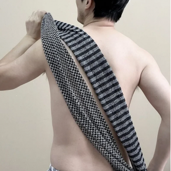 Gambar produk ZORO Handuk Penggosok Tubuh Bath Towel Exfoliating Washcloth Scrubber - ZR1