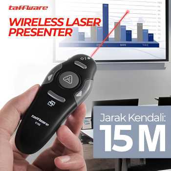 Gambar produk Taffware RF Wireless Laser Presenter Model - K100