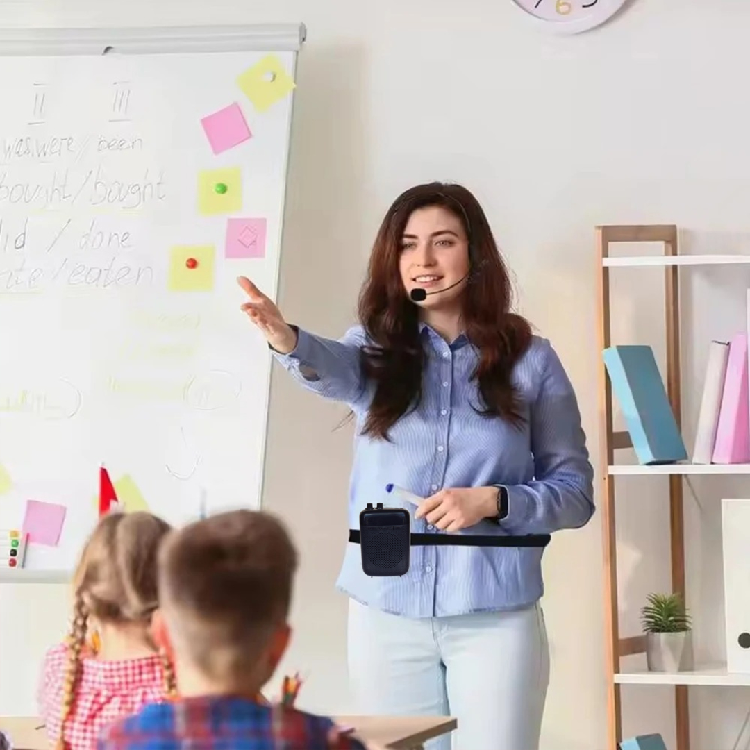 Gambar produk kH Speaker Pinggang Bluetooth Voice Amplifier Wired Bluetooth 1200mAh - YW-168