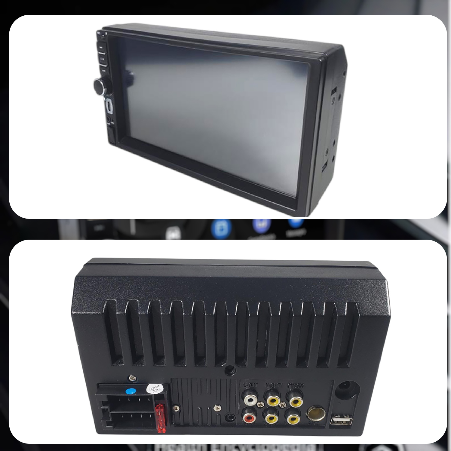 ESGO Head Unit Tape Mobil 2DIN Wireless CarPlay Android Auto 7 Inch - F7018C Gambar produk ESGO Head Unit Tape Mobil 2DIN Wireless CarPlay Android Auto 7 Inch - F7018C