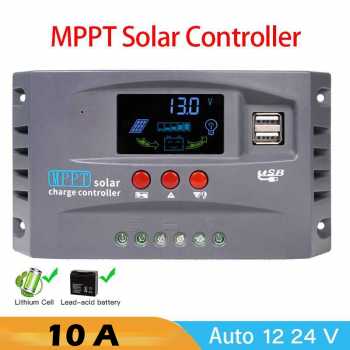 HXC Solar Charge Controller MPPT 2 USB Automatic Identify 12V/24V - HXC3