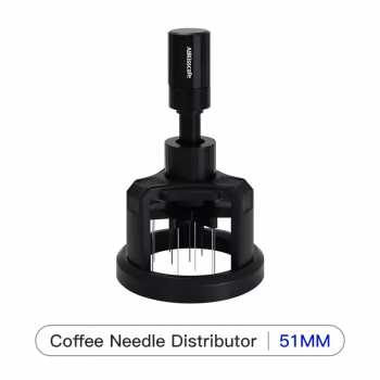 Gambar produk ALIKISSCAFE Stirrer Distribusi Kopi Espresso WDT Barista 10 Needle 51mm - AK-325