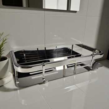 CANRY Rak Dinding Kamar Mandi Organizer Rack Stainless Steel SUS304 - C30