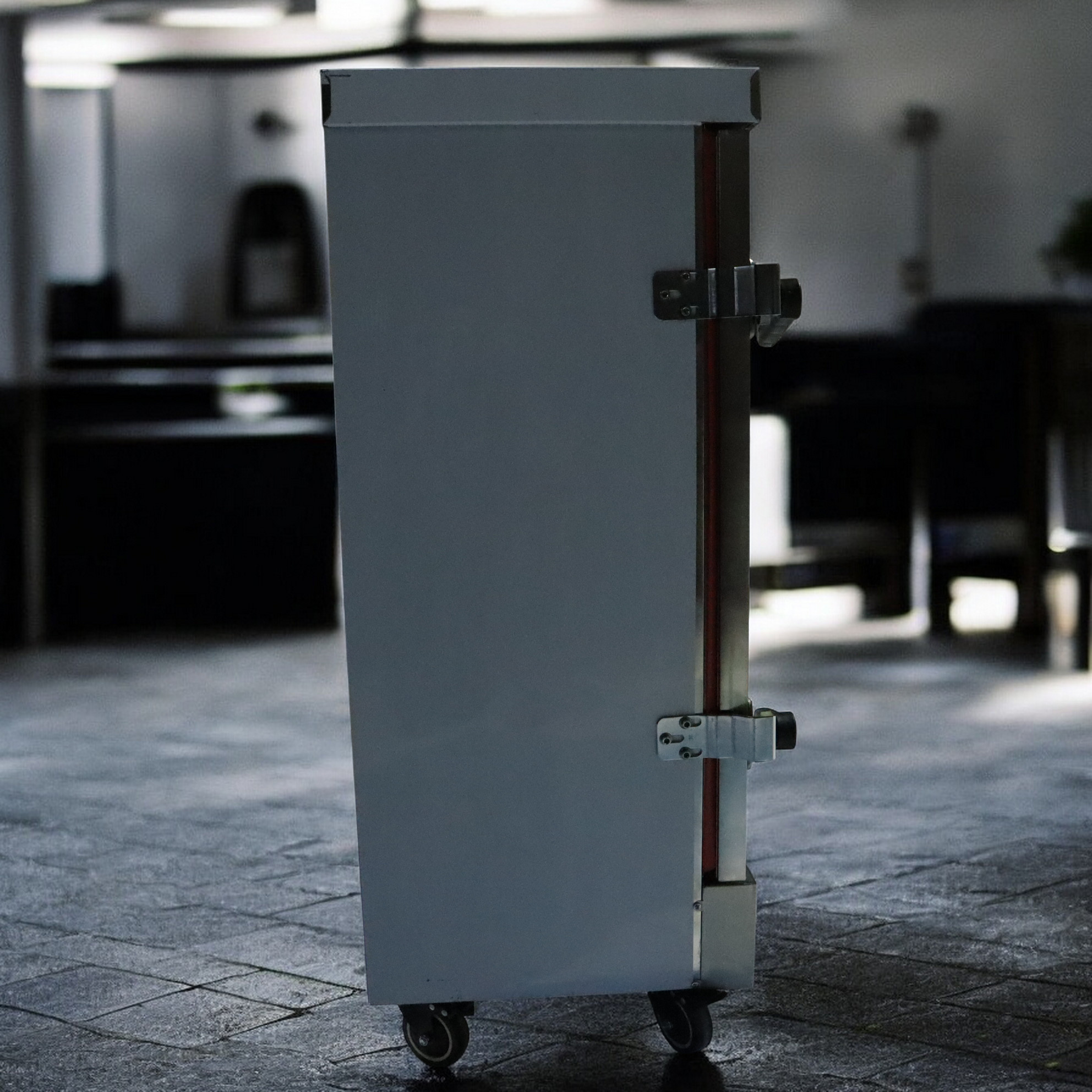 RUITAI Mesin Penanak Nasi Steamer Rice Cart 10 Tray 150 People 12kW - RT-150 Gambar produk RUITAI Mesin Penanak Nasi Steamer Rice Cart 10 Tray 150 People 12kW - RT-150