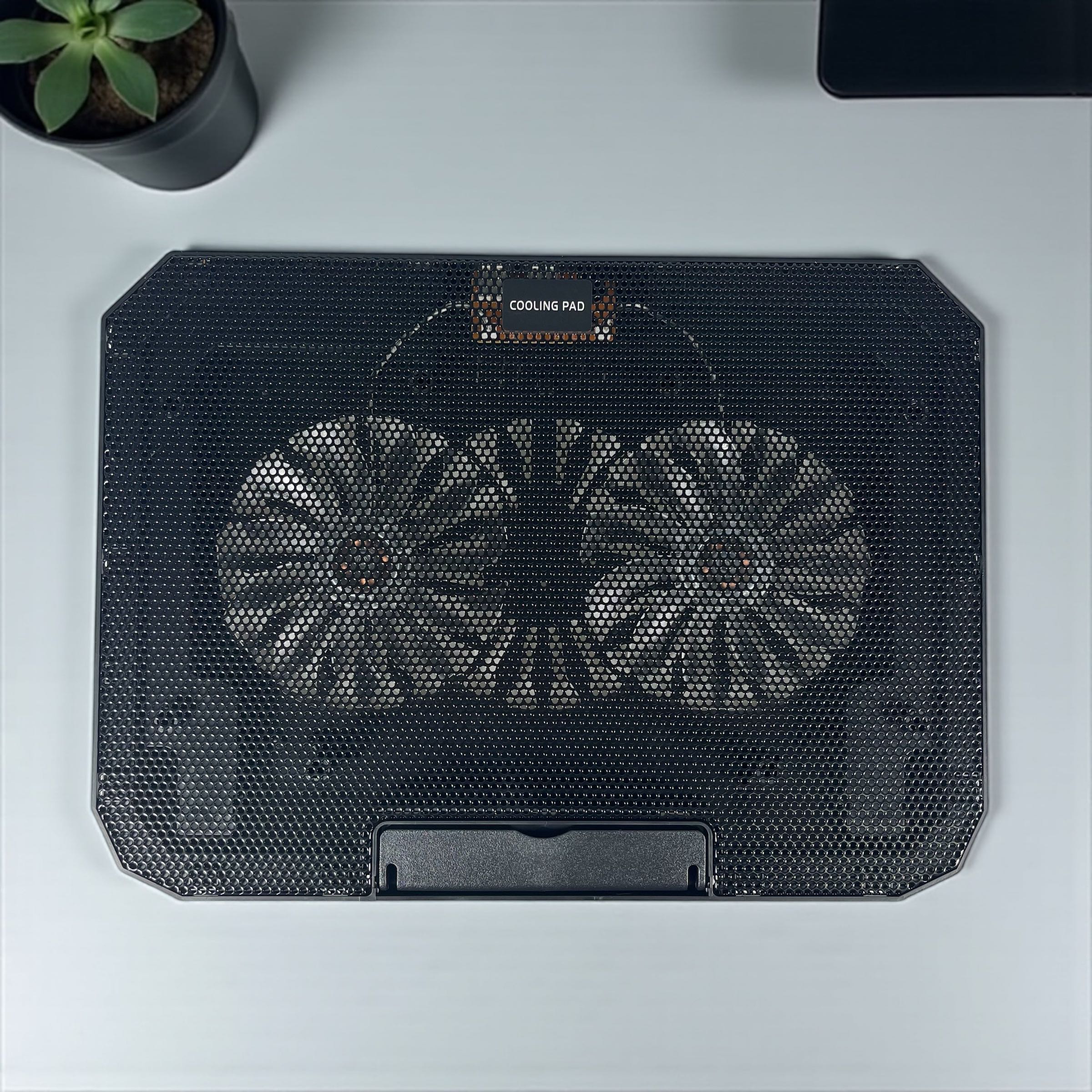 iDock Cooling Pad Laptop Gaming Kipas Pendingin 2 Fan 17 Inch with RGB - N33 Gambar produk iDock Cooling Pad Laptop Gaming Kipas Pendingin 2 Fan 17 Inch with RGB - N33