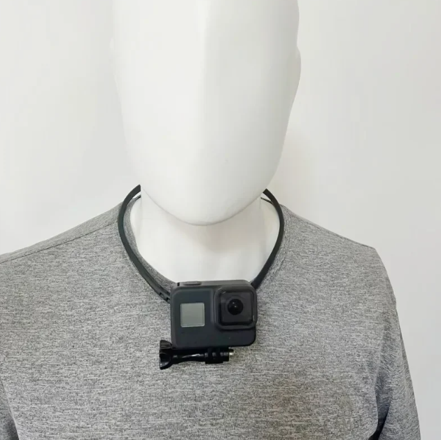 CHOHO Neck Holder Mount Phone Strap Lanyard For Insta360 GoPro - SW2 Gambar produk CHOHO Neck Holder Mount Phone Strap Lanyard For Insta360 GoPro - SW2