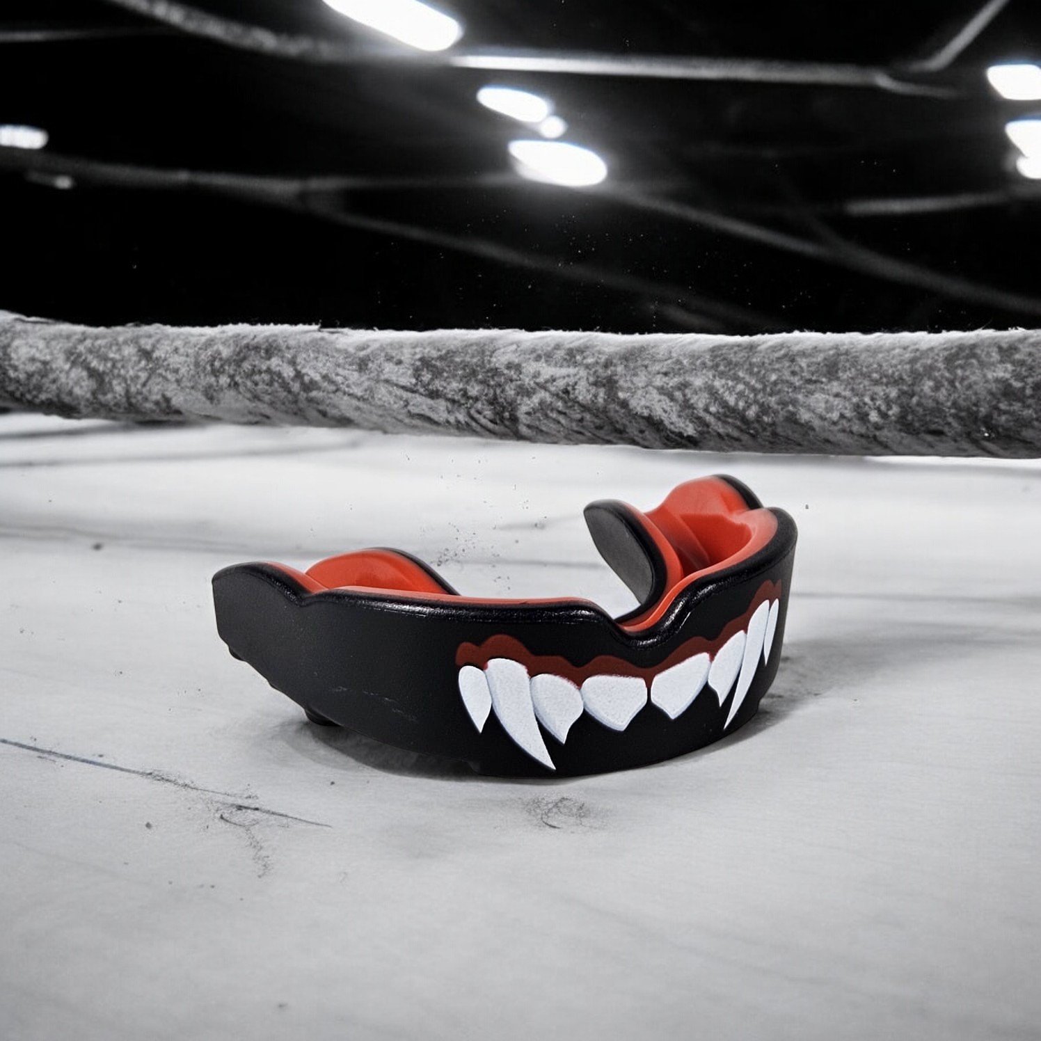 LINNHUE Pelindung Gigi Mulut Sport Mouthguard Gumshield Boxing - LH-57 Gambar produk LINNHUE Pelindung Gigi Mulut Sport Mouthguard Gumshield Boxing - LH-57