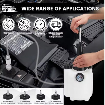 Gambar produk CHIGE Alat Pengganti Minyak Rem Mobil Vacuum Brake Fluid Pump 1 Set 3L - CH56