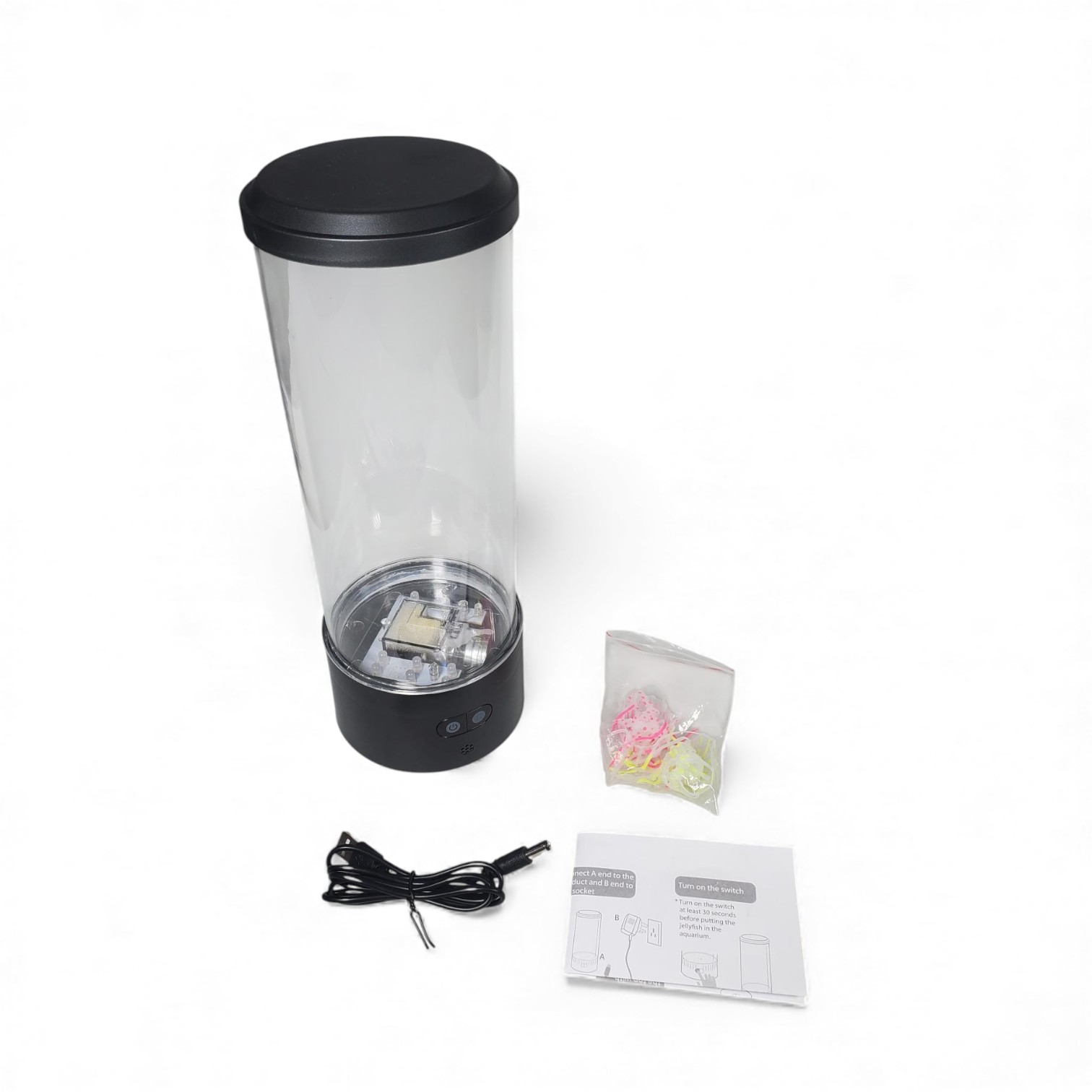 KVVGHT Lampu Meja Hias Jellyfish Light RGB 18W - KG045 Gambar produk KVVGHT Lampu Meja Hias Jellyfish Light RGB 18W - KG045