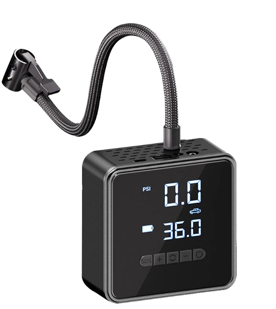 Gambar produk KESHI Pompa Angin Ban Mobil Elektrik Tire Inflator Air Pump Wireless - KE2