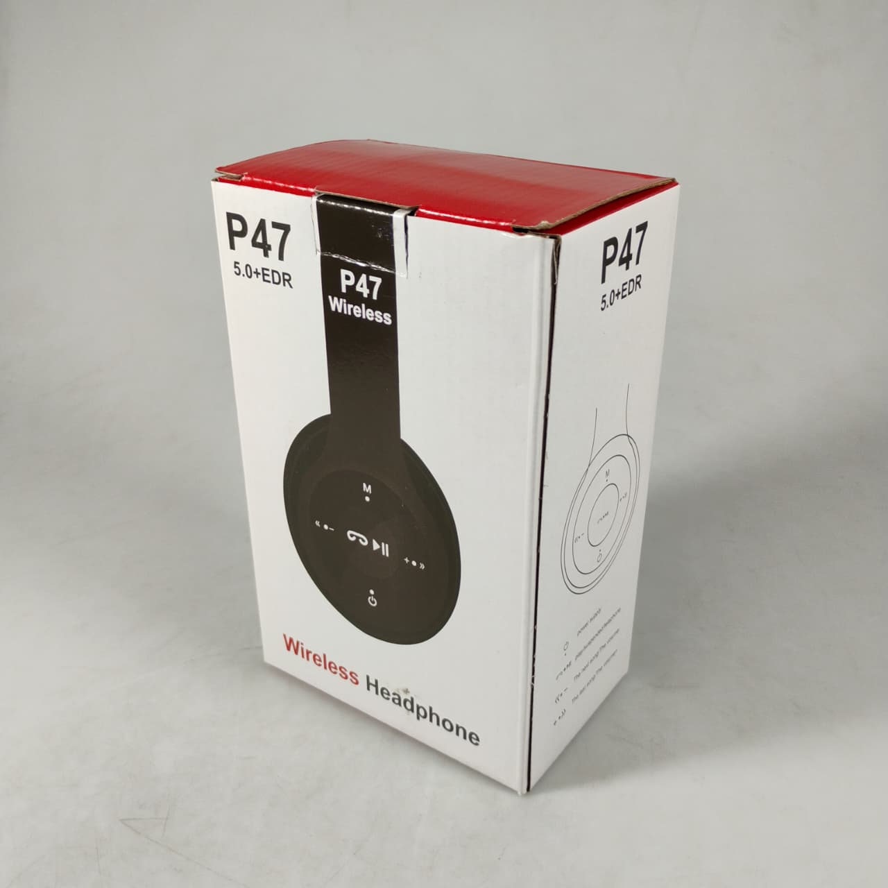 Gambar produk Briame Headphone Foldable Bluetooth 5.0 Noise Reduction TF AUX 150mAh - P47