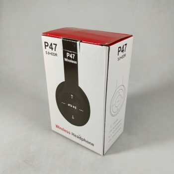 Gambar produk Briame Headphone Foldable Bluetooth 5.0 Noise Reduction TF AUX 150mAh - P47