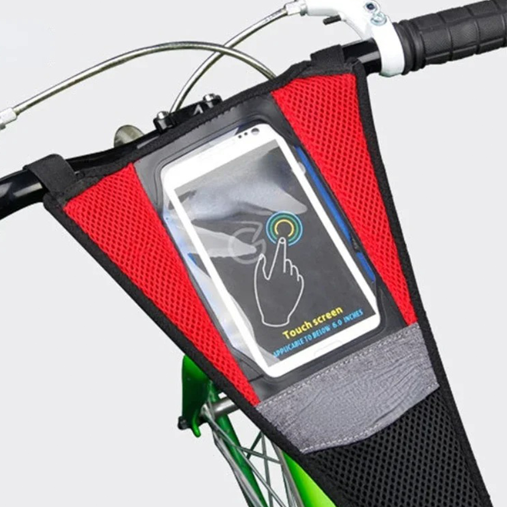 Gambar produk Deuter Jaring Keringat Sepeda Sweatband Bicycle Net Pouch Touchscreen - D660