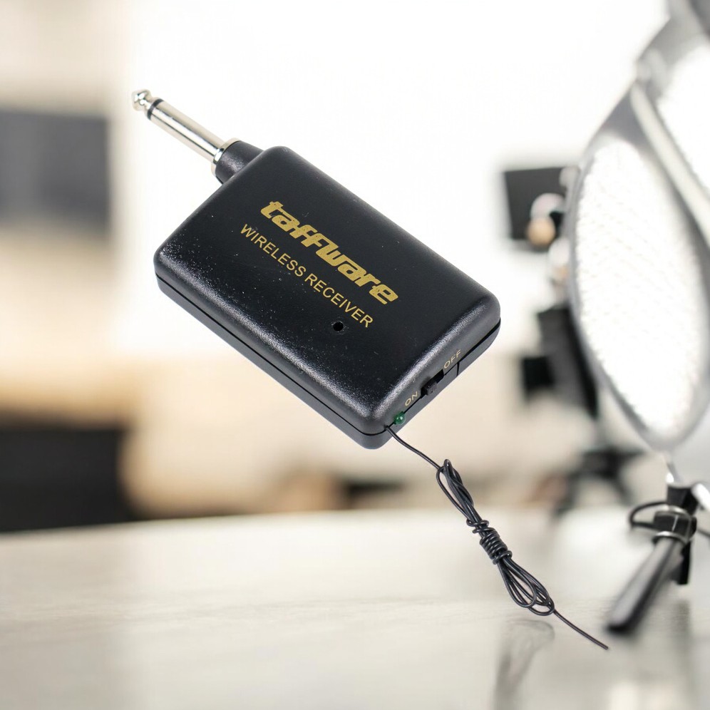 Taffware Wireless FM Transmitter Receiver Pro Microphone - WR-601 Gambar produk Taffware Wireless FM Transmitter Receiver Pro Microphone - WR-601