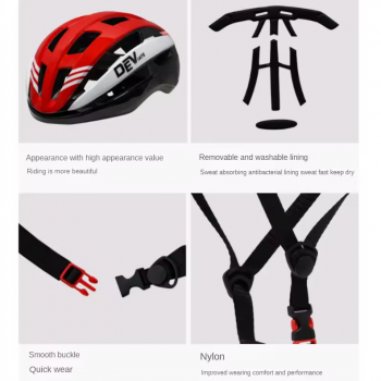 Gambar produk DEVIATE Helm Sepeda Bicycle Mountain Bike Helmet EPS Foam 22 Air Vent - 037