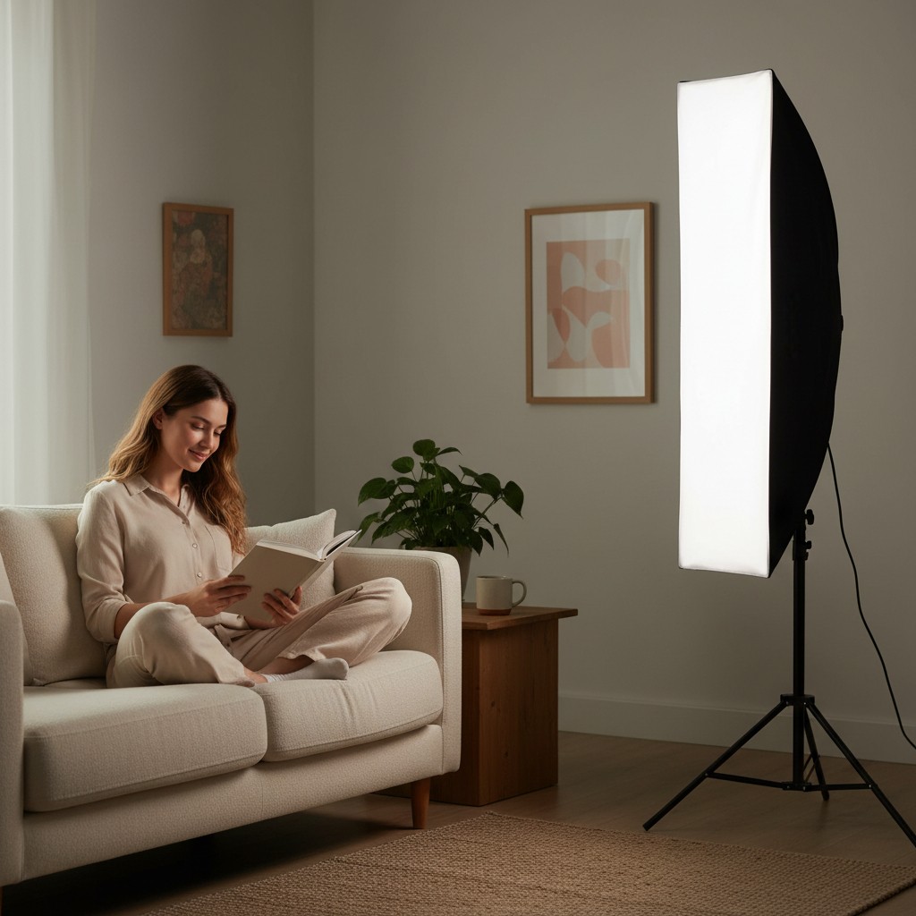 GuangYi Softbox Rectangular Reflector Lighting Bowens Mount 30x120cm - GY22 Gambar produk GuangYi Softbox Rectangular Reflector Lighting Bowens Mount 30x120cm - GY22