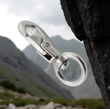 Zhibo Kait Gantungan Karabiner Hammock Hook Carabiner Stainless 304 - ZH1 Gambar produk Zhibo Kait Gantungan Karabiner Hammock Hook Carabiner Stainless 304 - ZH1