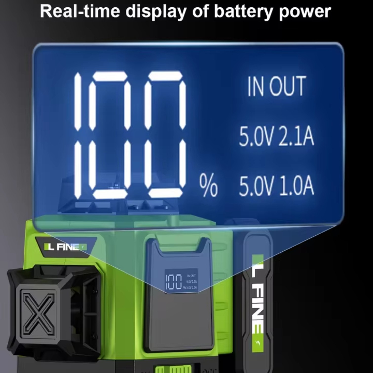LFINE Laser Level Self Levelling 4D 8 Lines Construction with Remote - LF-100 Gambar produk LFINE Laser Level Self Levelling 4D 8 Lines Construction with Remote - LF-100