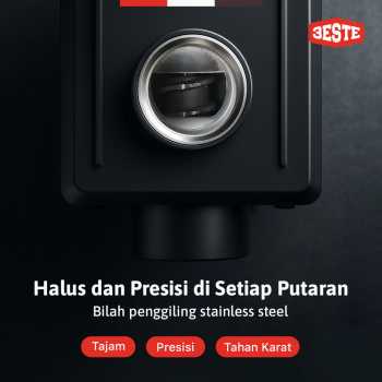 Gambar produk Trieste Alat Penggiling Biji Kopi Elektrik Coffee Bean Grinder 250g Plastic Cup - N800