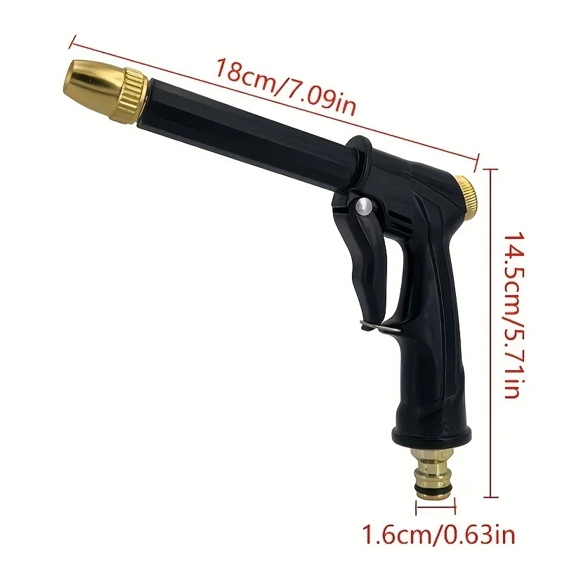 Gambar produk PIGEN Semprotan Air Selang Fleksibel Spray Gun Magic Hose 15M - PT-15