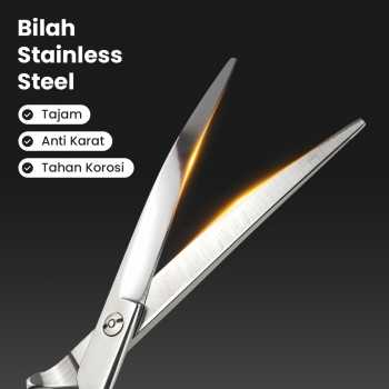 Gambar produk Woofs Gunting Curve Grooming Bulu Hewan Peliharaan 7 Inch - INU72