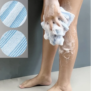 Gambar produk ZORO Handuk Penggosok Tubuh Bath Towel Exfoliating Washcloth Scrubber - ZR1