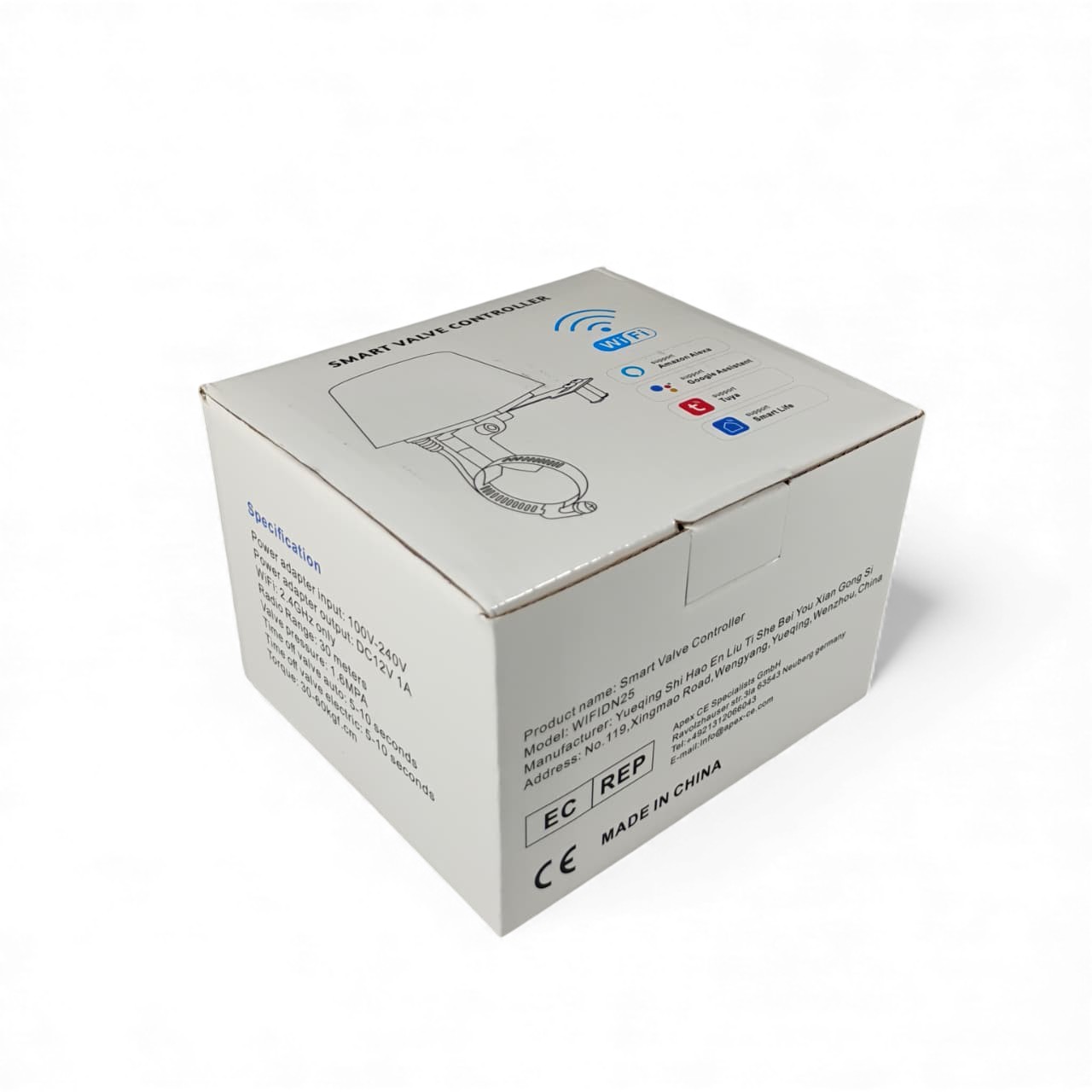 Gambar produk Tuya Pengatur Gas Pintar Smart WiFi Control Water Valve Gas Controller - YB5