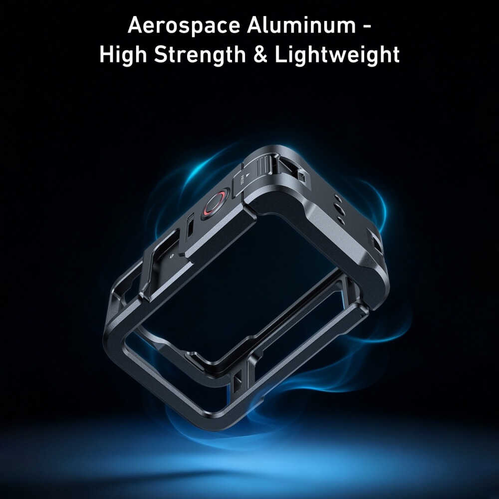 Gambar produk TELESIN Case Pelindung Kamera Aksi DJI Osmo Action 6 Protective Frame - S6-FMS-35-TDJ